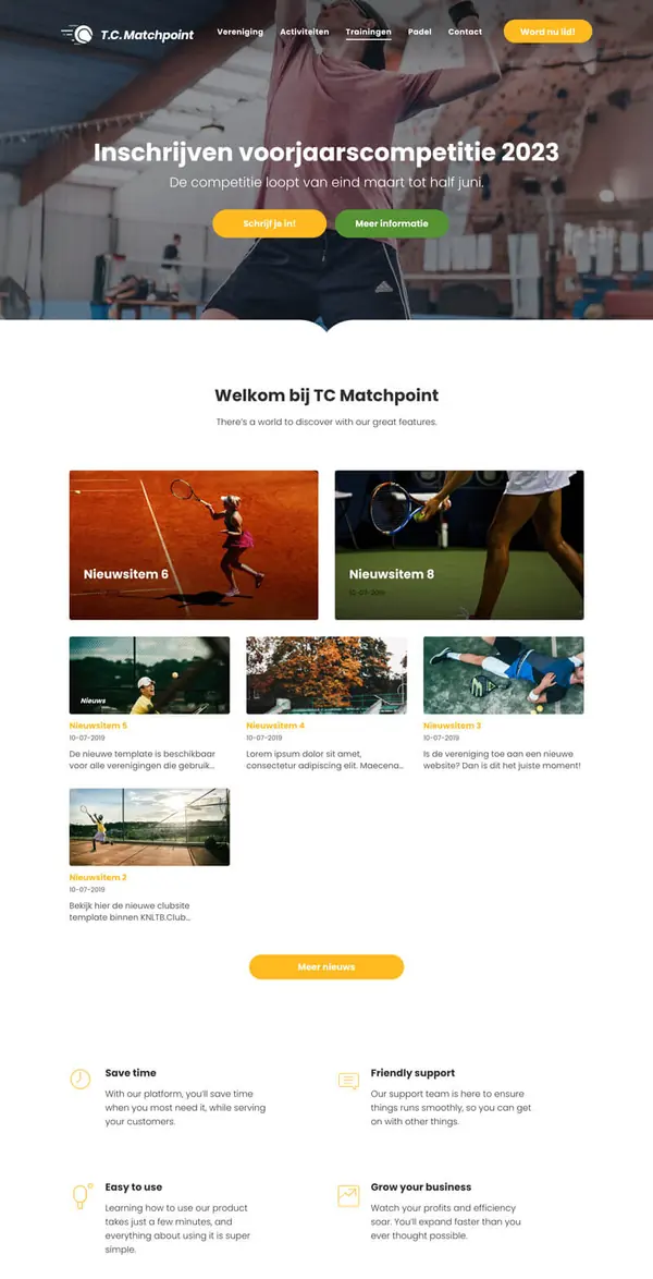 Modern website CMS